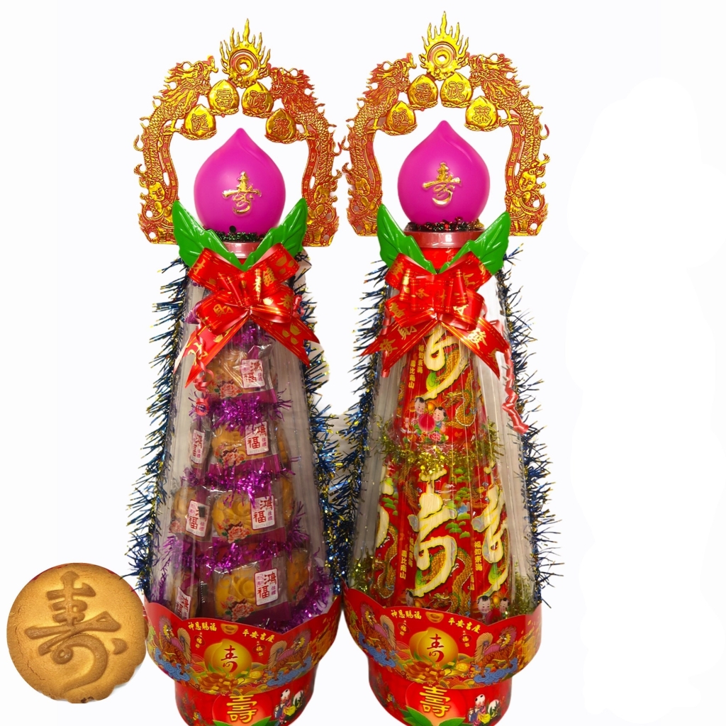 鳳梨酥壽桃塔 - 金鼎